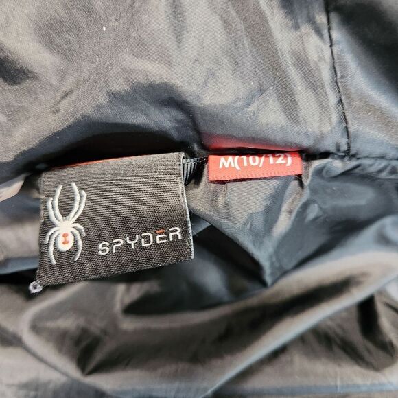 Spyder youth puffer jacket with hood - Picture 8 of 8